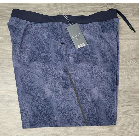 VRST Mens X Large Stealth 7" Lined Short‎ Desert Darker Ardosia Slate Blue NWT - Picture 1 of 7
